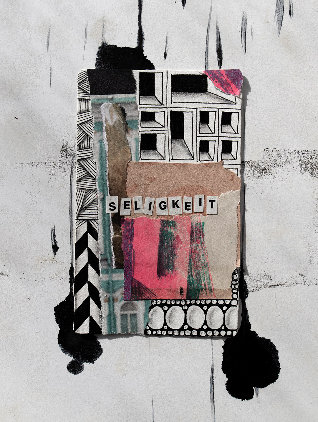 Zentangle & Collage 01: Bordertangle – Bild 3